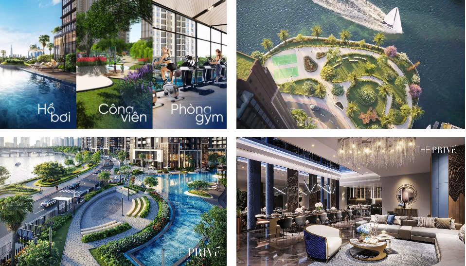 Tiện ích Nội Khu Bên Trong Căn Hộ The Privé